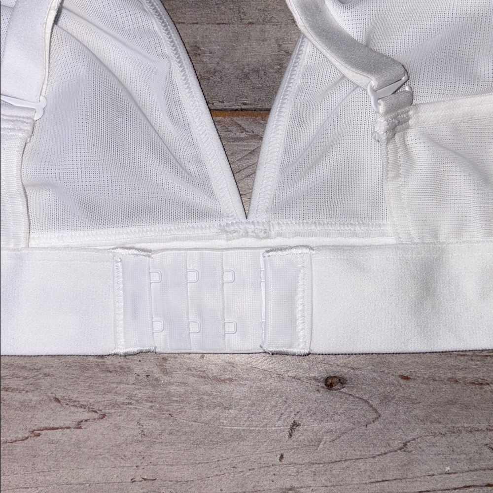Women's V-Neck Mesh White Bralette Size 4X NWT! - Picture 11 of 15